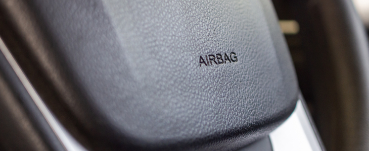 Airbag in car