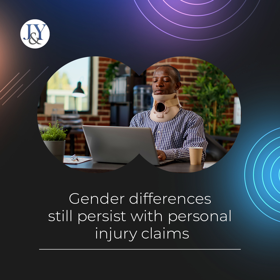 Gender differences still persist with personal injury claims