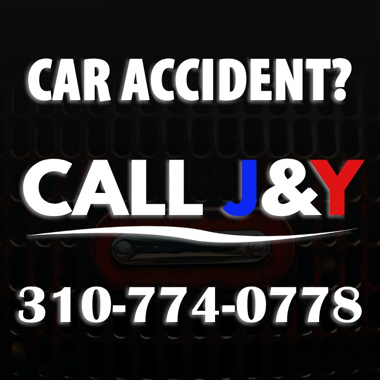 have you been in a car accident? call j and y law firm in los angeles california at 310-774-0778
