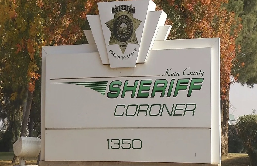 kern county california sheriff coroner sign