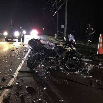 A Manhattan Beach Police Department motorcycle officer was killed Wednesday in a multi-vehicle crash on the northbound 405 Freeway in the Carson area.