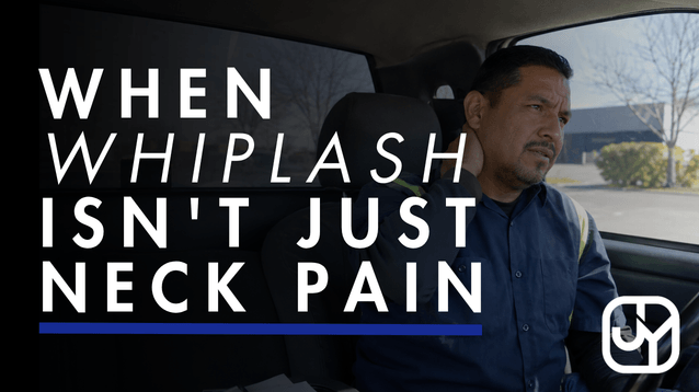 Whiplash from car accidents in Los Angeles