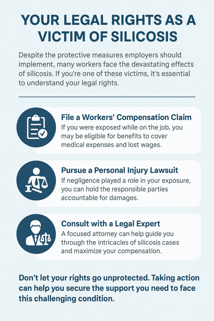 Silicosis Lawsuit Infographic