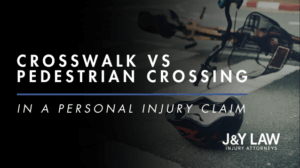 crosswalk vs pedestrian crossing