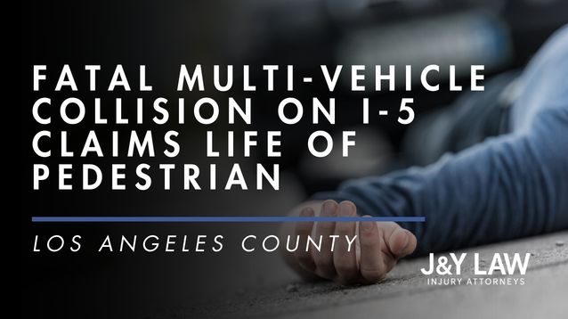 Fatal Multi-Vehicle Collision on I-5 Claims Life of Pedestrian