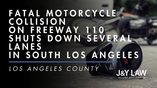 Fatal Motorcycle Collision on Freeway 110