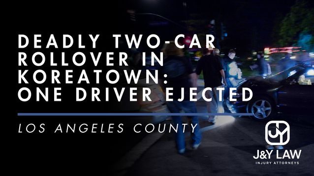 Rollover in Koreatown
