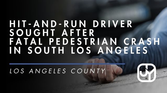 Pedestrian Crash in South Los Angeles