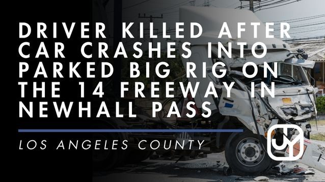 Car Crashes Into Parked Big Rig