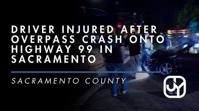 Overpass Crash in Sacramento