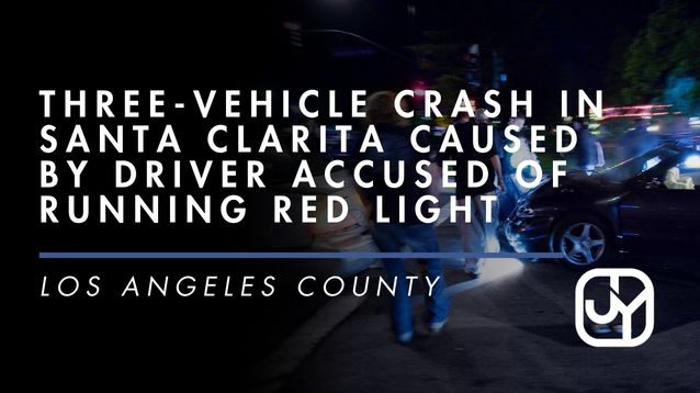 Three-Vehicle Crash in Santa Clarita