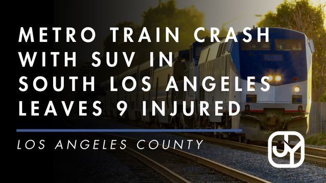 Metro Train Crash With SUV