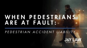 pedestrian accident liability​