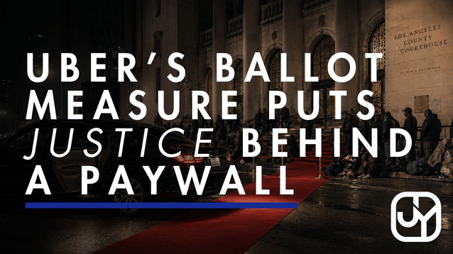 Uber ballot measure will limit access to injury attorneys
